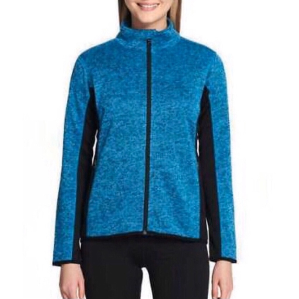 MNY Marc New York Knit Zip Up Jacket